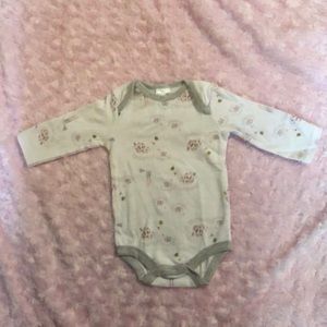 💜 Little Beginnings Girls Long Sleeve Onsie